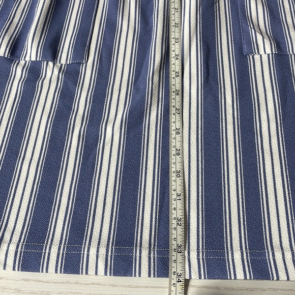 Blue and White Striped Dress - Picture 6 of 7